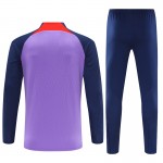 Dječji Liverpool Purple Version Sweatshirt Za Trening Četvrt-Zip 2023-24